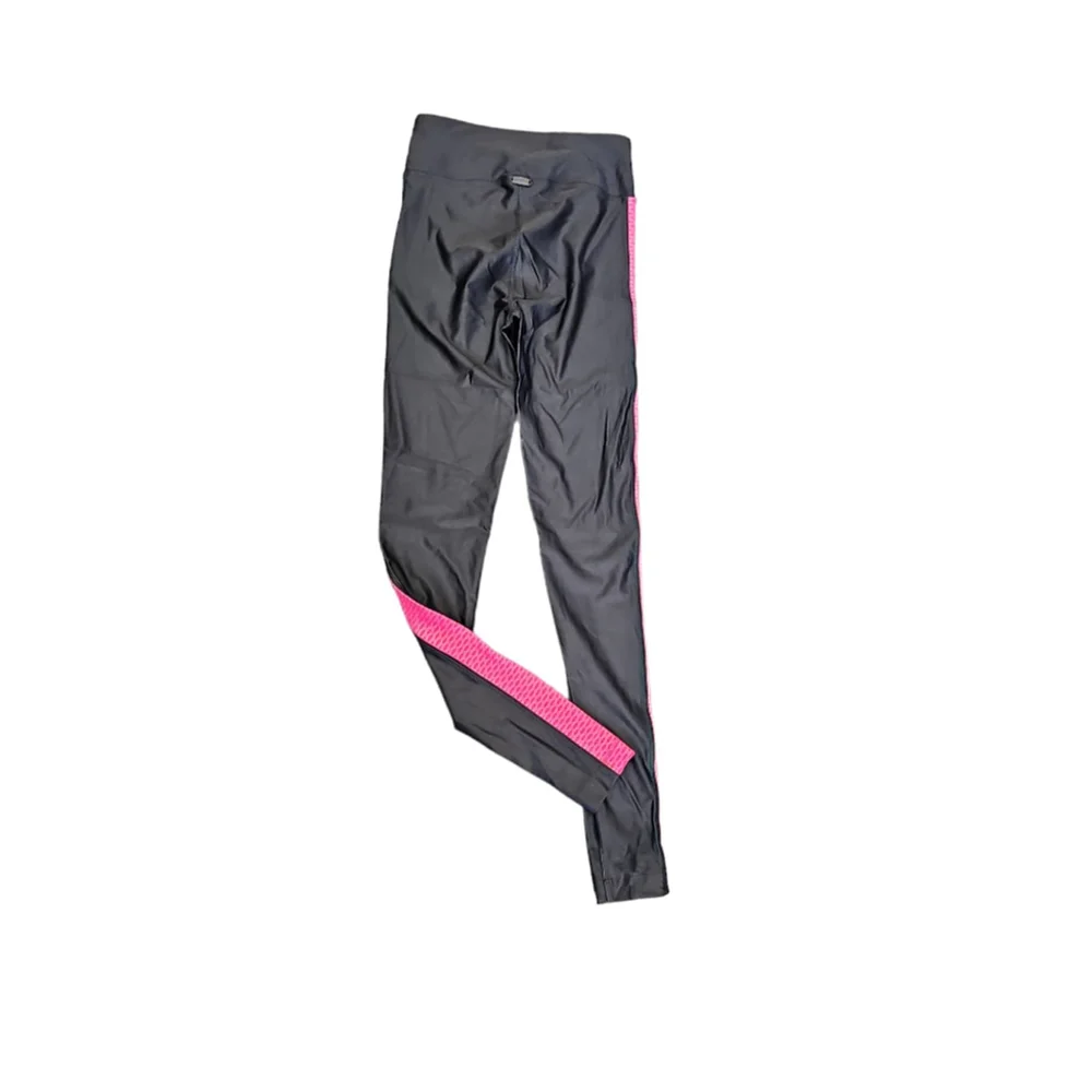 KORAL Dynamic Duo High-Rise Energy Leggings Black/Infrared Sz XS
